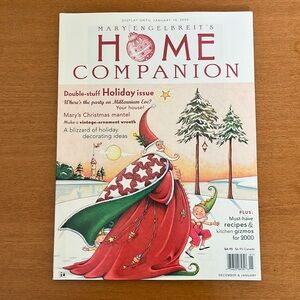 Mary Engelbreit Home Companion Magazine & Ann Estelle Paper Doll Dec '99/Jan '00